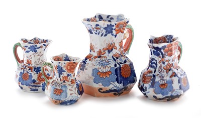 Lot 511 - Graduated set of four Masons ironstone jugs
