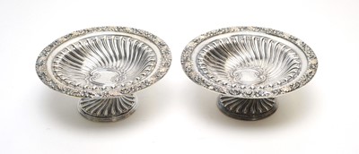Lot 157 - Victorian silver tazzas.