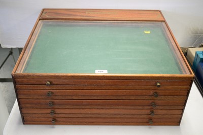 Lot 429 - Rowney Manufacturers Artist's display cabinet.