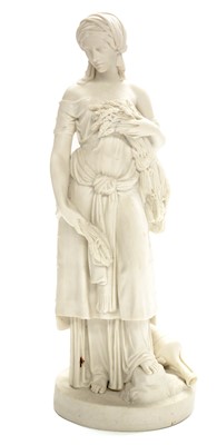 Lot 535 - Copeland Parian figuere Ruth