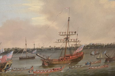Lot 368 - Attributed to Thomas Allen - oil.