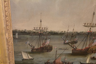 Lot 368 - Attributed to Thomas Allen - oil.