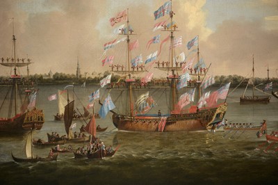 Lot 368 - Attributed to Thomas Allen - oil.