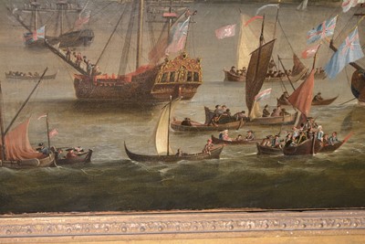 Lot 368 - Attributed to Thomas Allen - oil.
