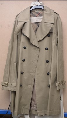 Lot 318 - A Burberry Brit raincoat