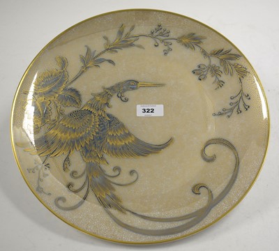 Lot 322 - A Rosenthal plaque, 33cm diameter