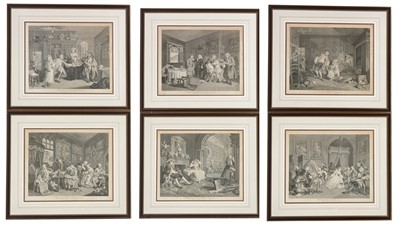 Lot 6 - After Hogarth - engravings