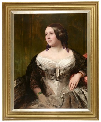 Lot 295 - Attributed to John Callcott Horsley - oil painting