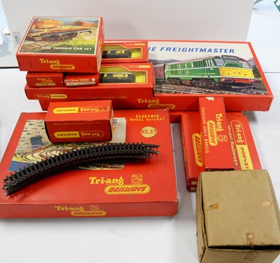 Lot 888 - Boxed Tri-ang 00/HO-gauge model railway.