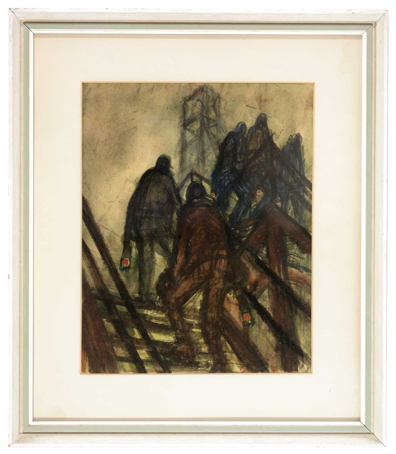 Lot 219 - Norman Stansfield Cornish - watercolour.