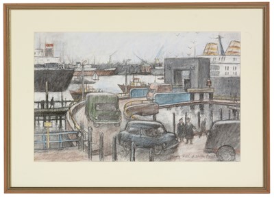 Lot 785 - Norman Stansfield Cornish - pastel
