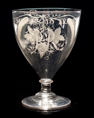 Lot 586 - large rummer