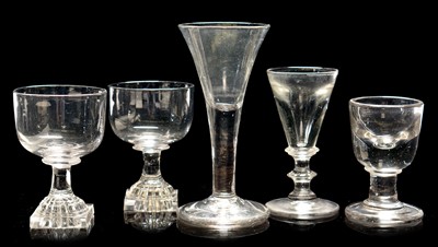 Lot 579 - Five glasses