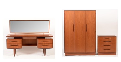 Lot 813 - G-Plan: a 'Fresco' three-piece bedroom suite.