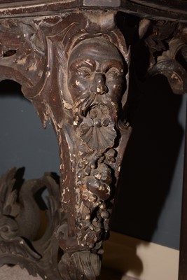 Lot 637 - 18th Century and later console table