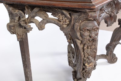 Lot 637 - 18th Century and later console table
