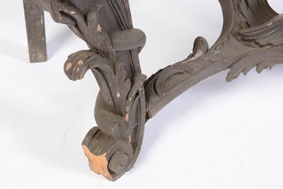 Lot 637 - 18th Century and later console table