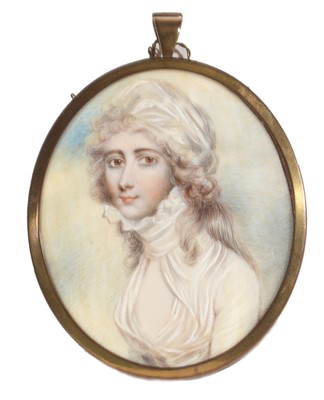 Lot 85 - Manner of Richard Cosway - Portrait miniature