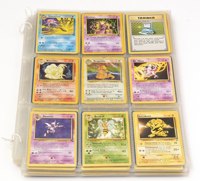Lot 869 - A collection of Pokemon cards.