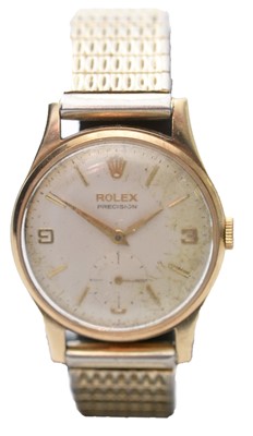 Lot 132 - 9ct Rolex Precision