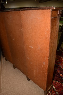 Lot 640 - Victorian oak open bookcase
