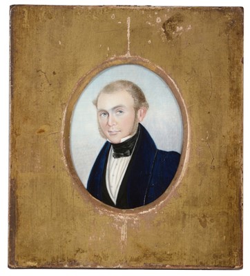 Lot 89 - B* Woodley - portrait miniature