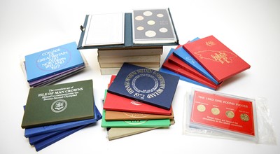 Lot 39 - Royal Mint and Isle of Man annual coin sets