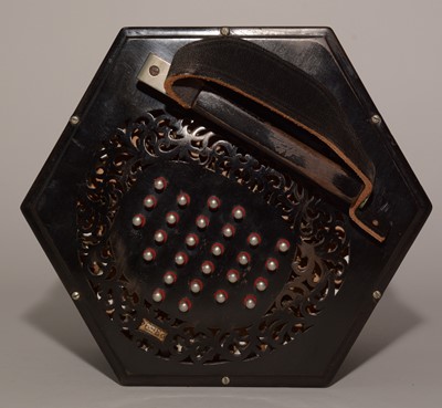 Lot 267 - Wheatstone 57 Key MacCann duet Concertina