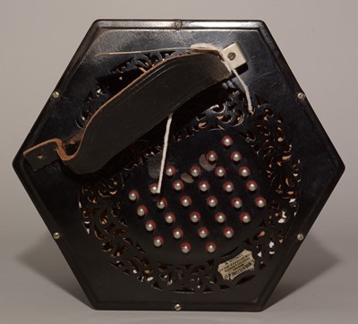 Lot 267 - Wheatstone 57 Key MacCann duet Concertina