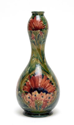 Lot 513 - Pair of Macintyre Moorcroft Florian vases