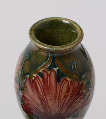 Lot 513 - Pair of Macintyre Moorcroft Florian vases