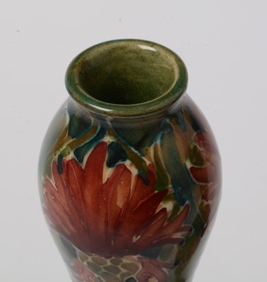 Lot 513 - Pair of Macintyre Moorcroft Florian vases