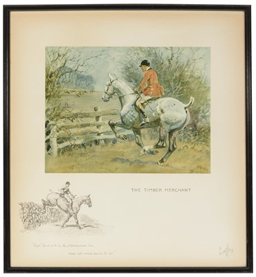 Lot 232 - "Snaffles" Charles Johnson Payne - print.