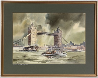 Lot 55 - Ronald Moore - watercolour