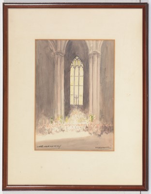 Lot 66 - Victor Nobel Rainbird - watercolour