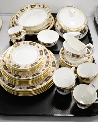 Lot 308 - A Royal Crown Derby dinner service.