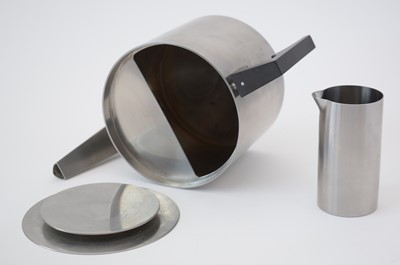 Lot 770 - Arne Jacobsen Stelton stainless steel tea set