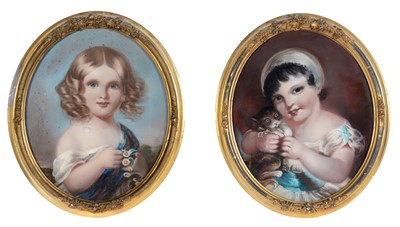 Lot 243 - English School - pastel