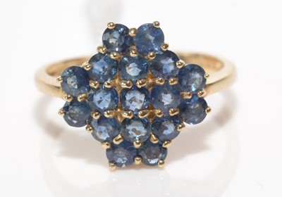 Lot 207 - A Madagascan sapphire ring.