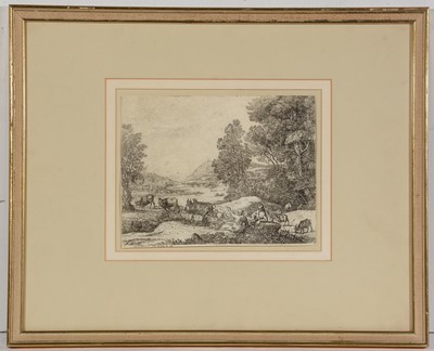 Lot 1 - British School, 18th Century - engraving