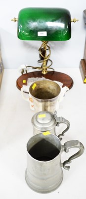 Lot 306 - German presentation cup; tankard and other items