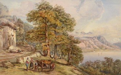 Lot 65 - Various Artists - watercolours