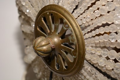 Lot 1343 - RMS Olympic - early 20th Century gilt metal ceiling light