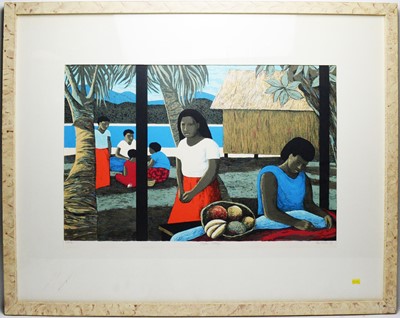 Lot 846 - Ray Crooke - silkscreen