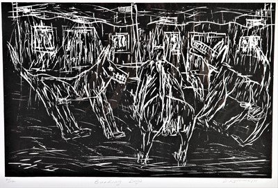 Lot 906 - David Koloane - "Barking Dog"