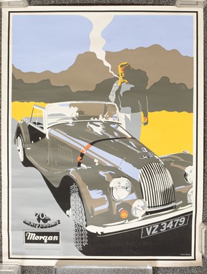 Lot 1293 - A limited-edition poster for Morgan by Ken Reed