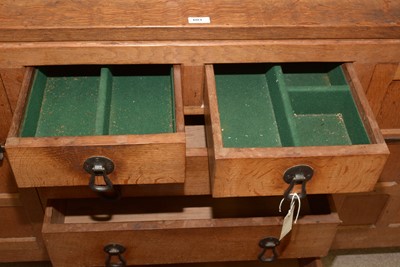 Lot 603 - Robert 'Mouseman' Thompson of Kilburn: an oak mid Century sideboard