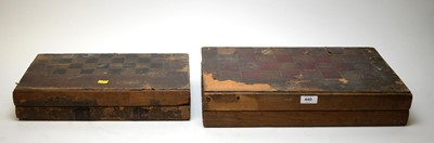 Lot 440 - Jaques of London 32-piece chess set; and another part chess set.