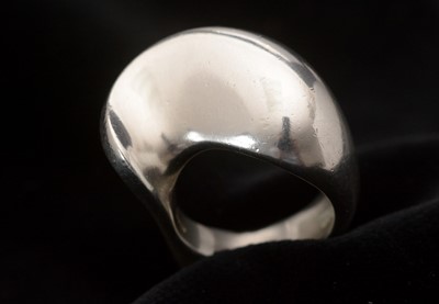 Lot 734 - Hans Hansen for Georg Jensen: sterling silver ring