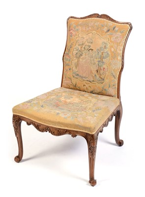 Lot 682 - Early 20th Century mahogany framed chair